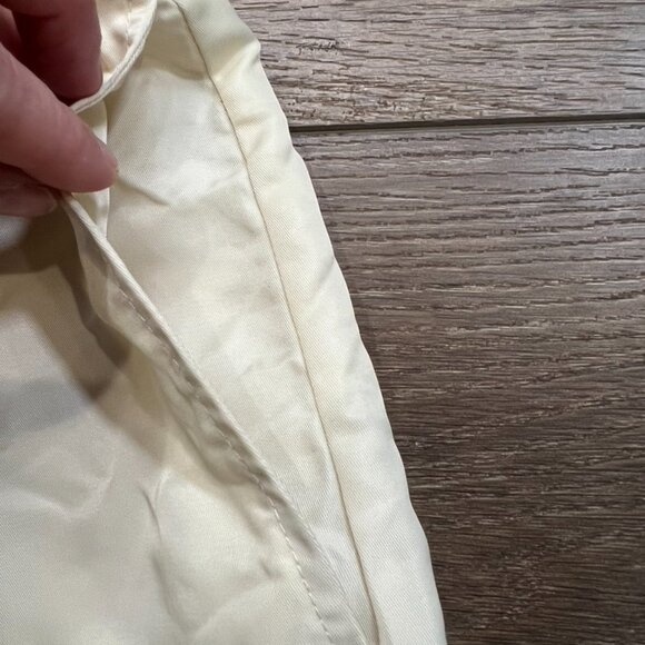 Fear of God Essentials Nylon Track Pants, Cream, Elastic Waistband Adjustable S - Picture 6 of 13